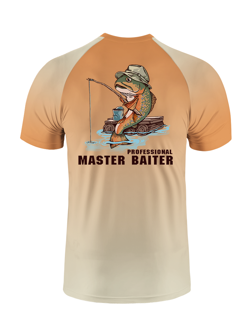 Professional Master Baiter Gradient Fishing Tee