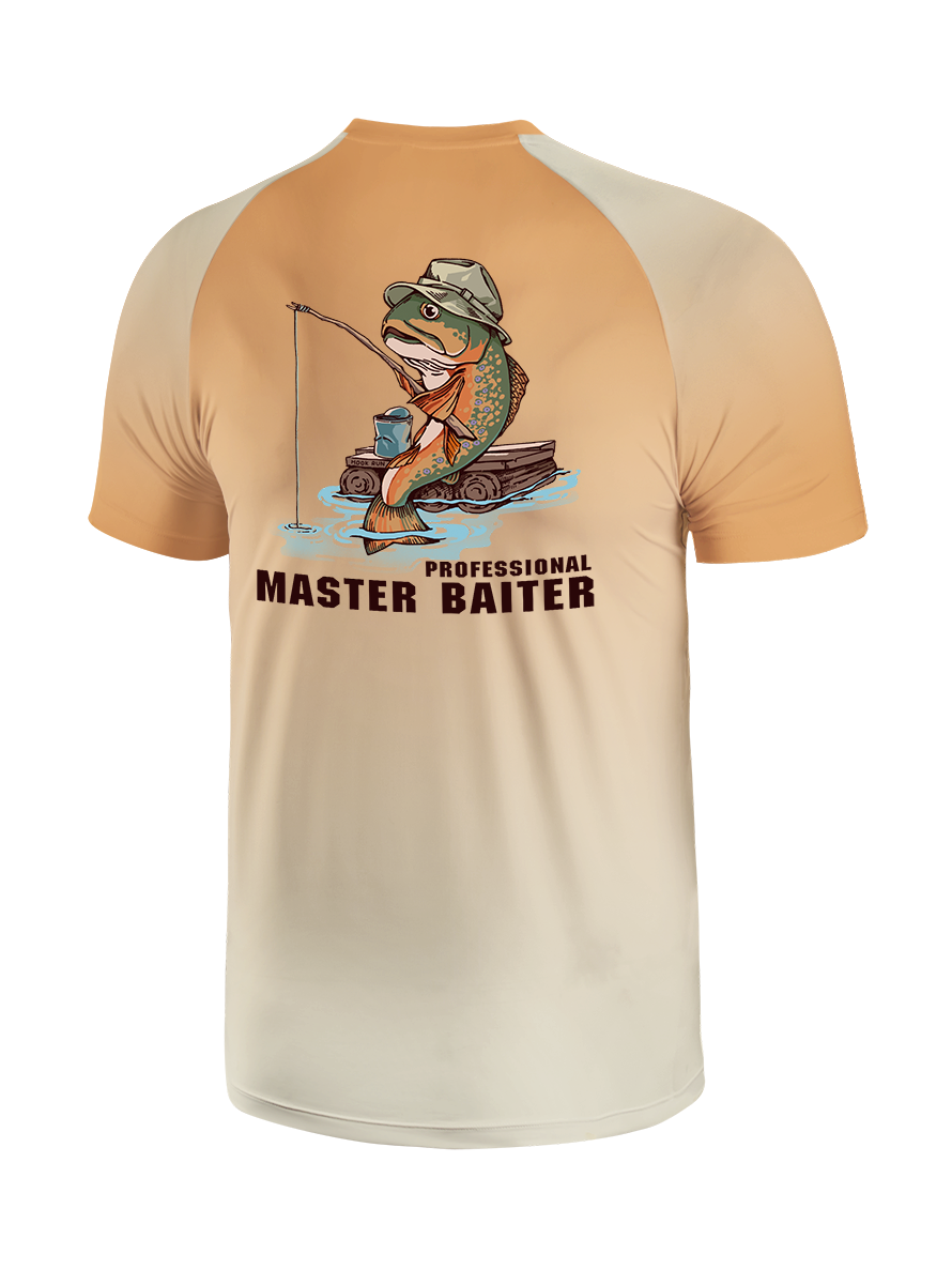 Professional Master Baiter Gradient Fishing Tee