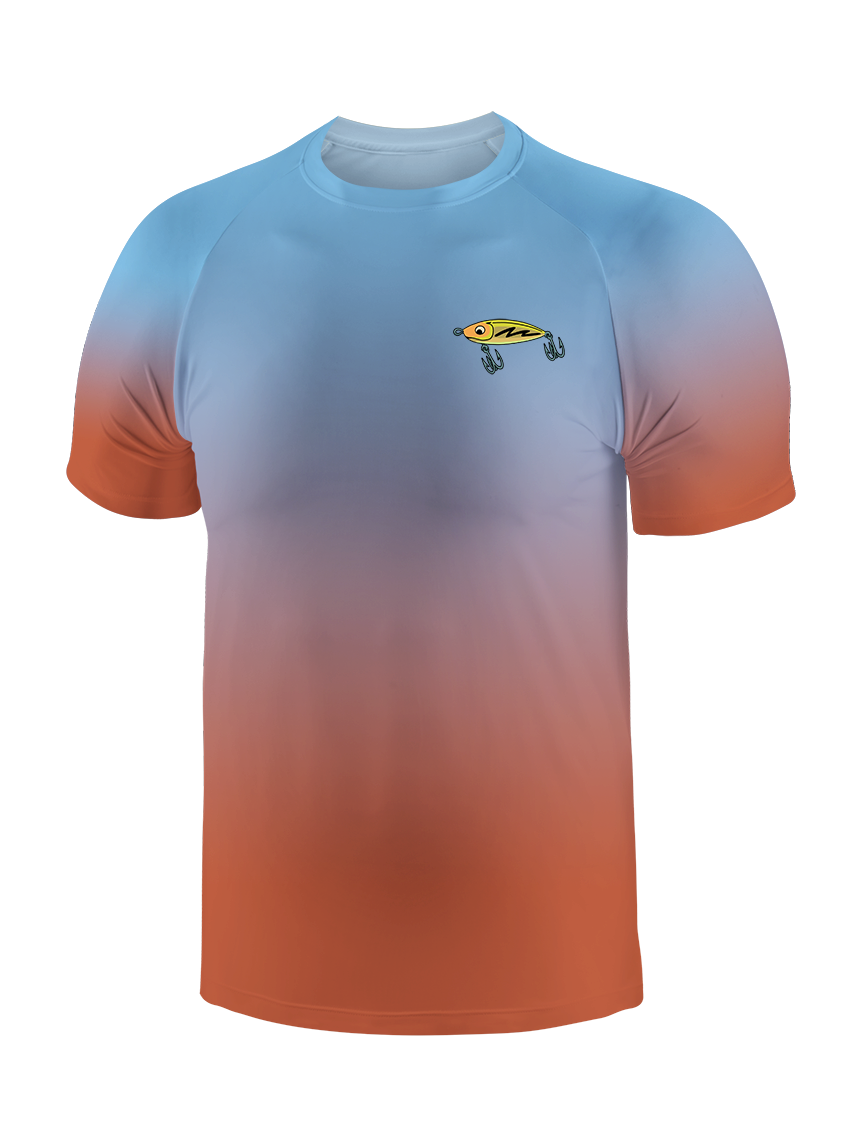Hooked on a Day Off Vibrant Fishing Tee