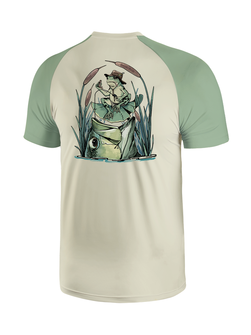 There's Always A Bigger Fish Vibrant Fishing Tee