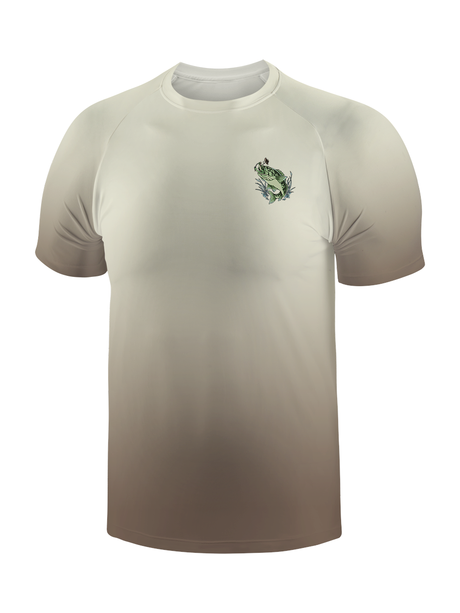 There's Always A Bigger Fish Gradient Fishing Tee
