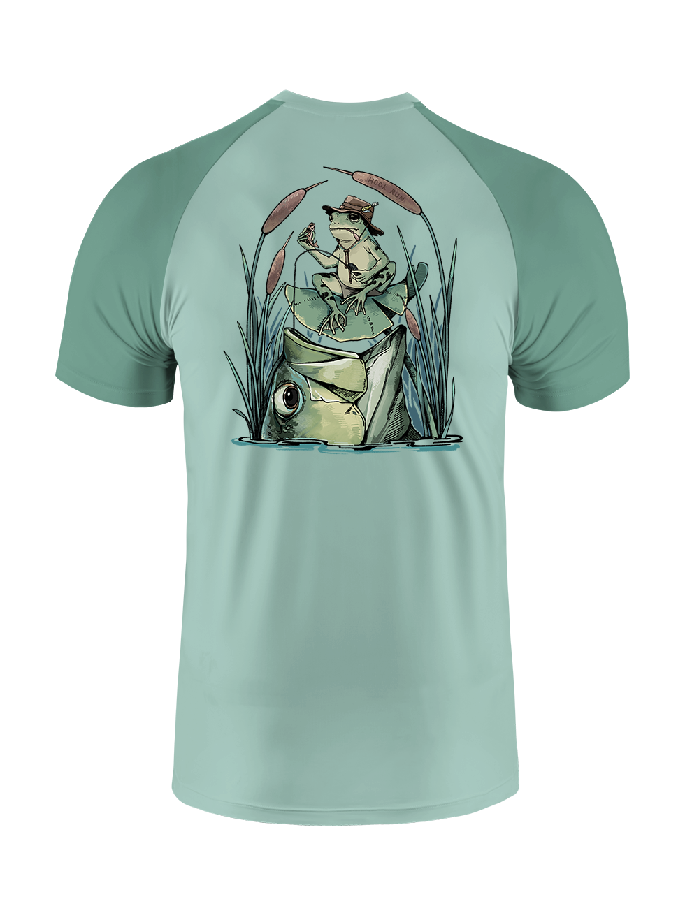 There's Always A Bigger Fish Vibrant Fishing Tee