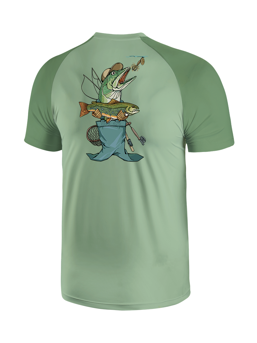 Who is My Prey Vibrant Fishing Tee