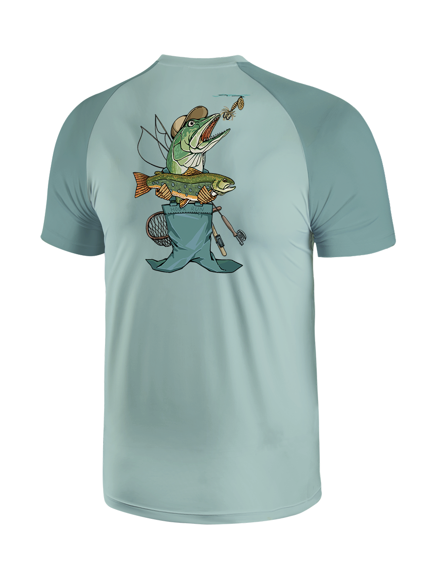 Who is My Prey Vibrant Fishing Tee