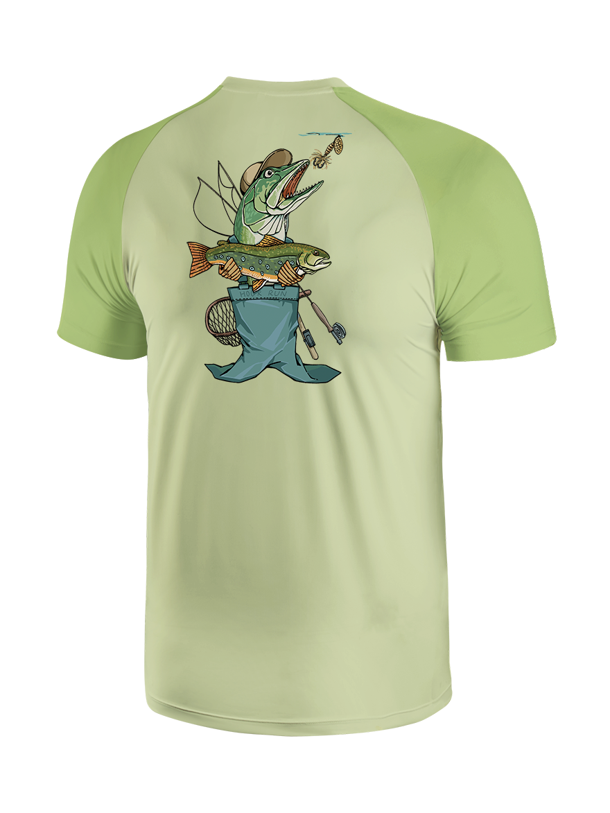 Who is My Prey Vibrant Fishing Tee