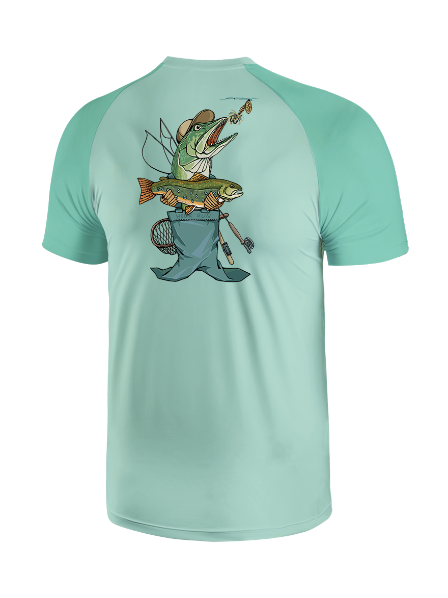 Who is My Prey Vibrant Fishing Tee