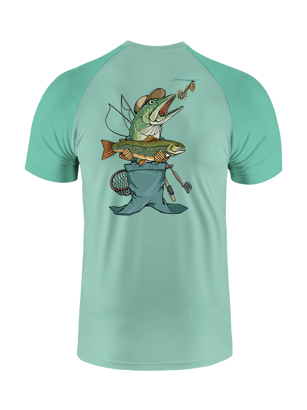 Who is My Prey Vibrant Fishing Tee