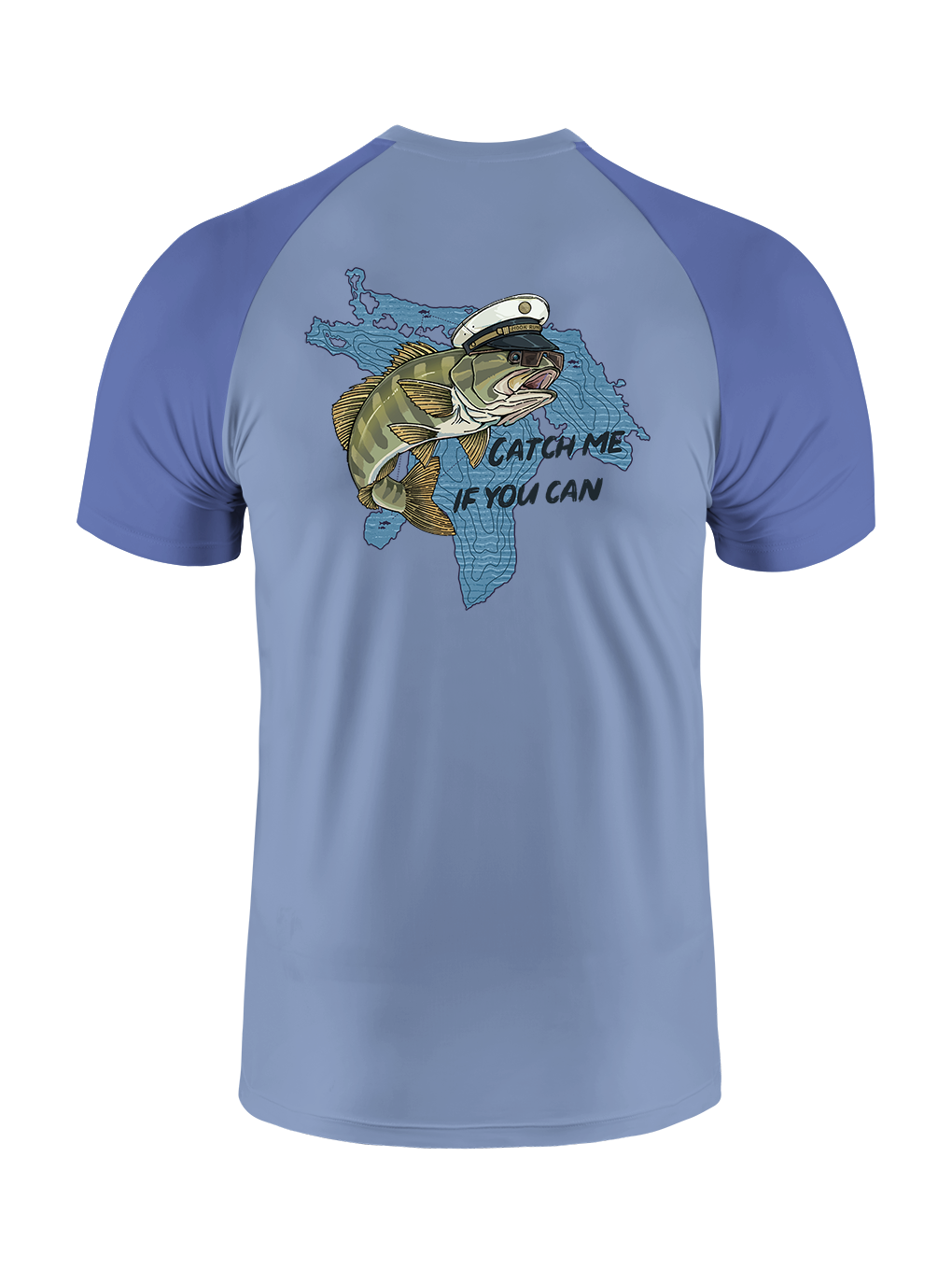 Catch Me If You Can Vibrant Fishing Tee