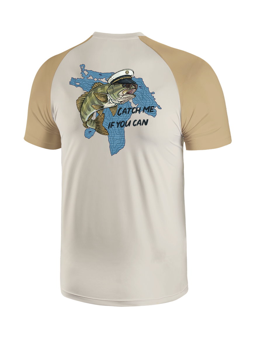 Catch Me If You Can Vibrant Fishing Tee