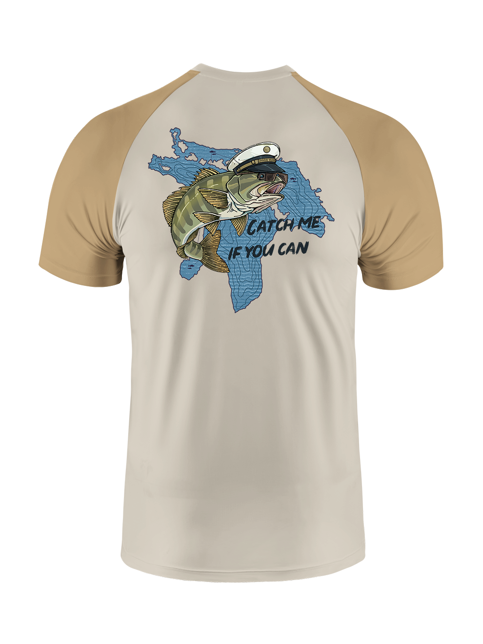 Catch Me If You Can Vibrant Fishing Tee