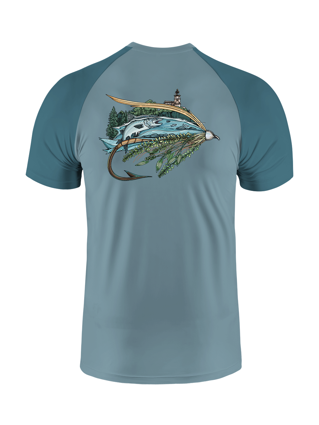 Superior Fly Quest Vibrant Fishing Tee