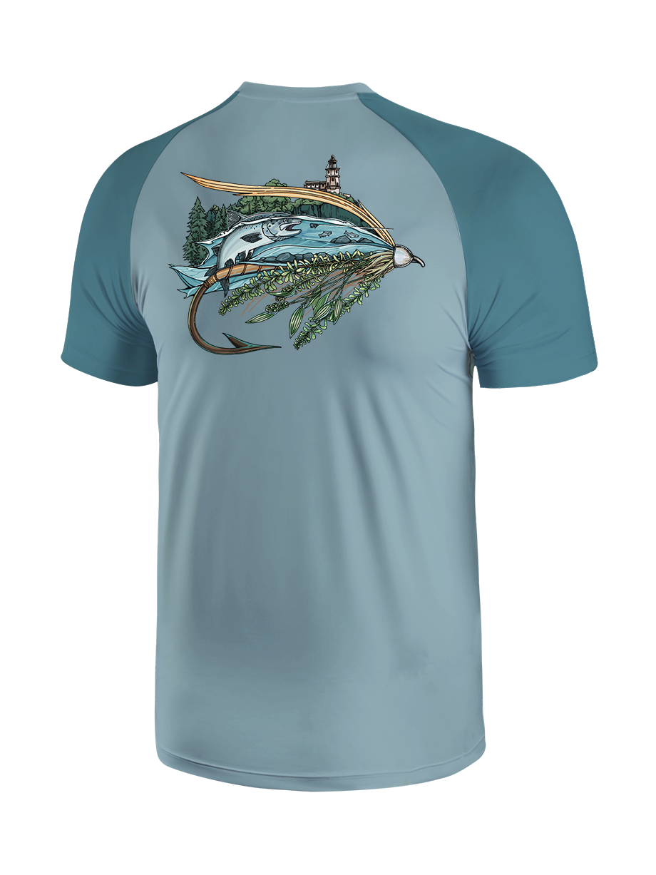 Superior Fly Quest Vibrant Fishing Tee