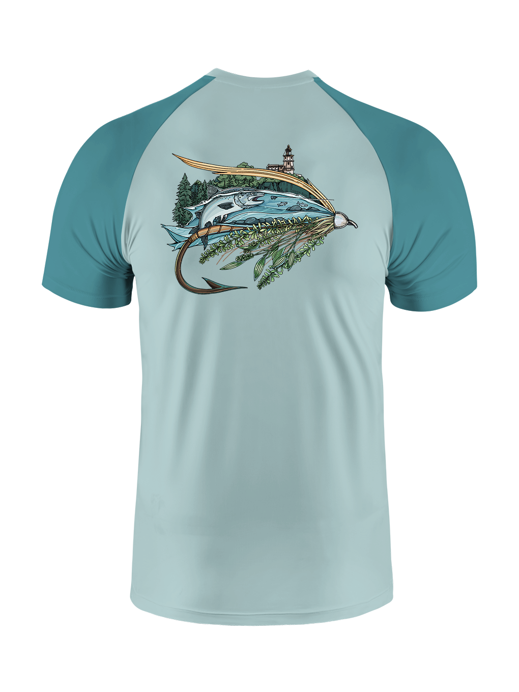 Superior Fly Quest Vibrant Fishing Tee