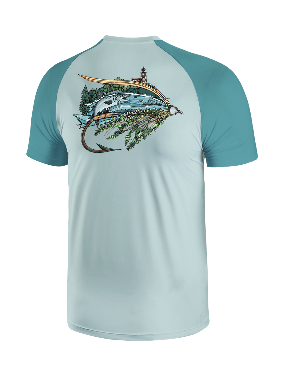 Superior Fly Quest Vibrant Fishing Tee