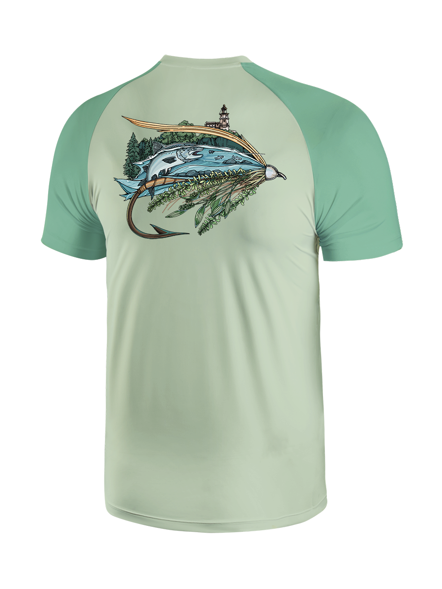 Superior Fly Quest Vibrant Fishing Tee