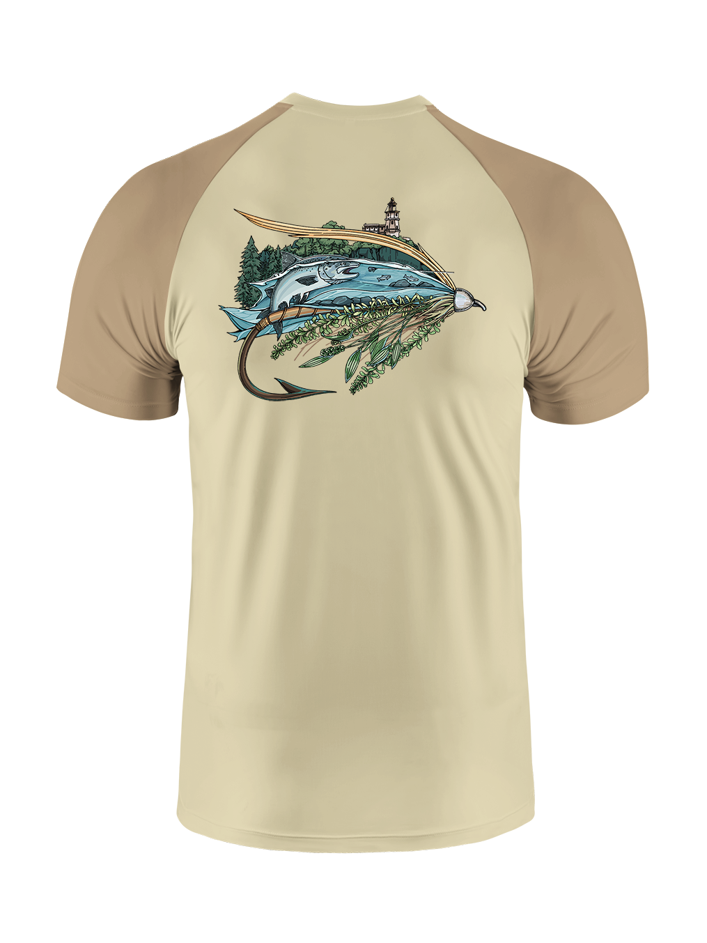 Superior Fly Quest Vibrant Fishing Tee