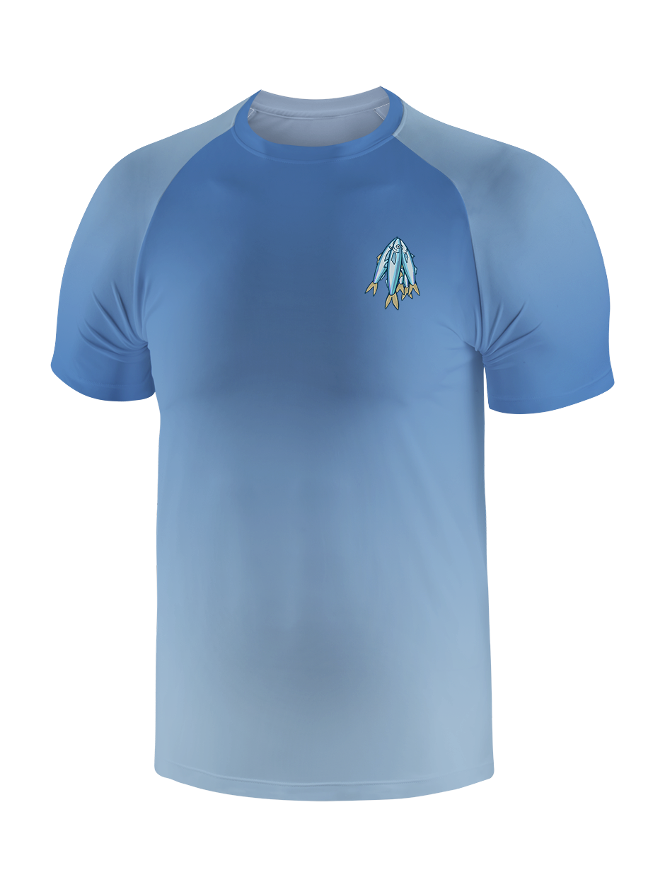 Matthew 4:19 God's Capture Gradient Fishing Tee