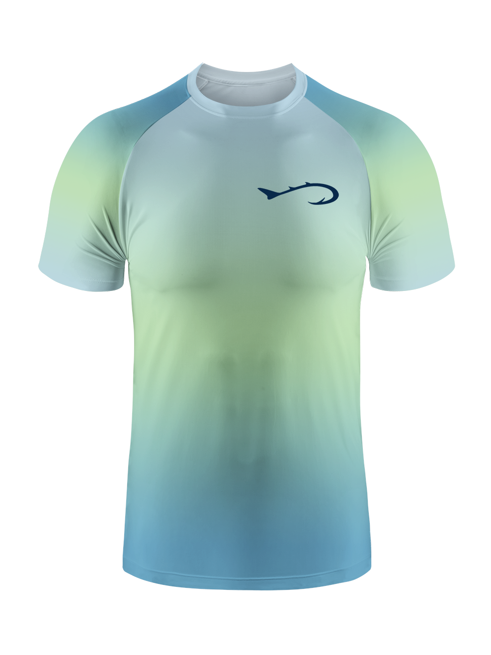 Fishing is the First Rule Gradient Fishing Tee