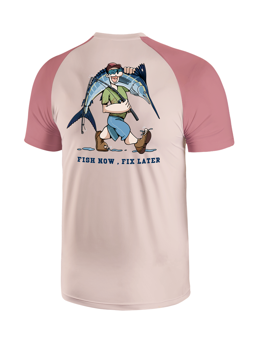 Fishing is the First Rule Vibrant Fishing Tee