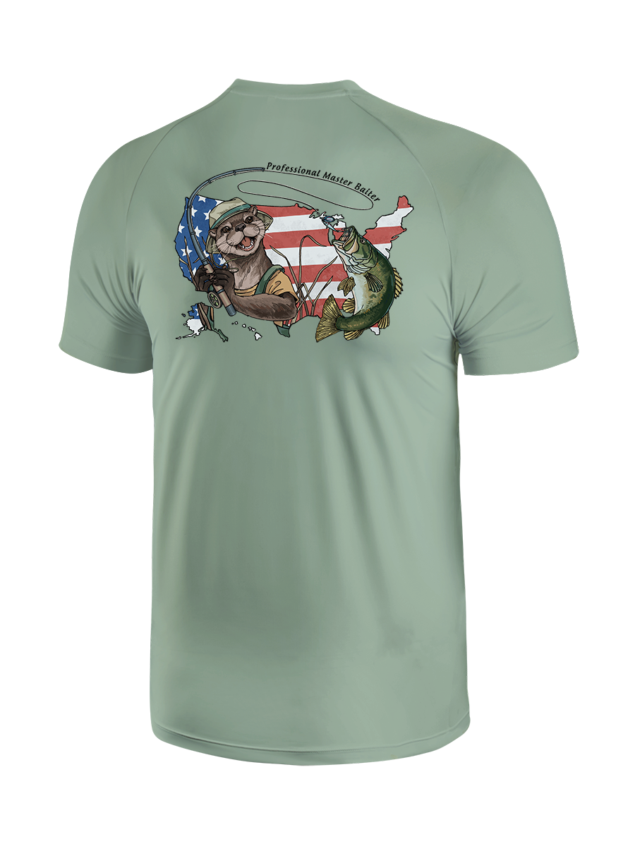 otter-vs-bass-upf-tee