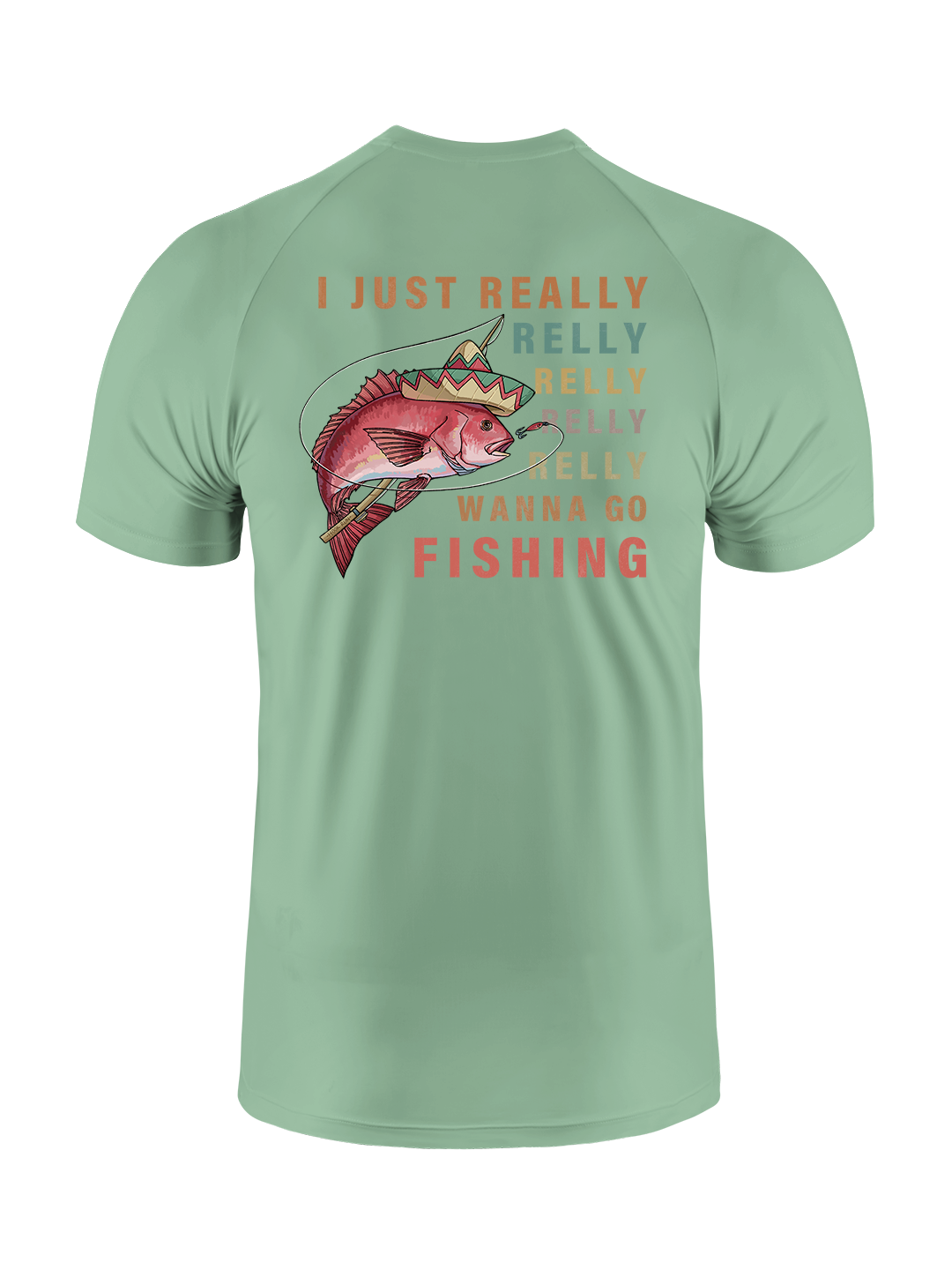 Red Snapper Fiesta UPF Tee