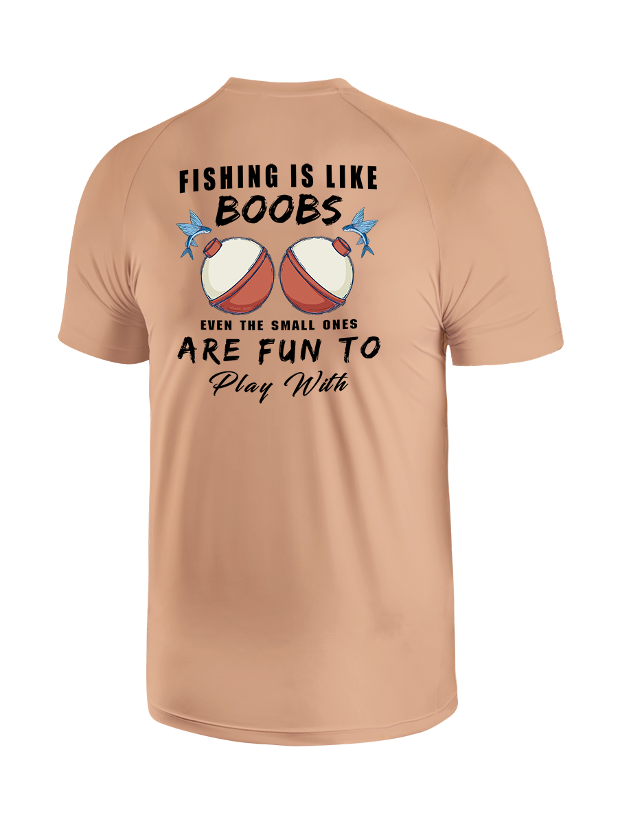 Fishing is Like Boobs UPF Tee