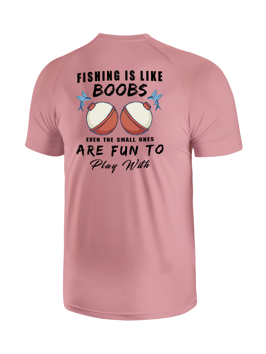 Fishing is Like Boobs UPF Tee