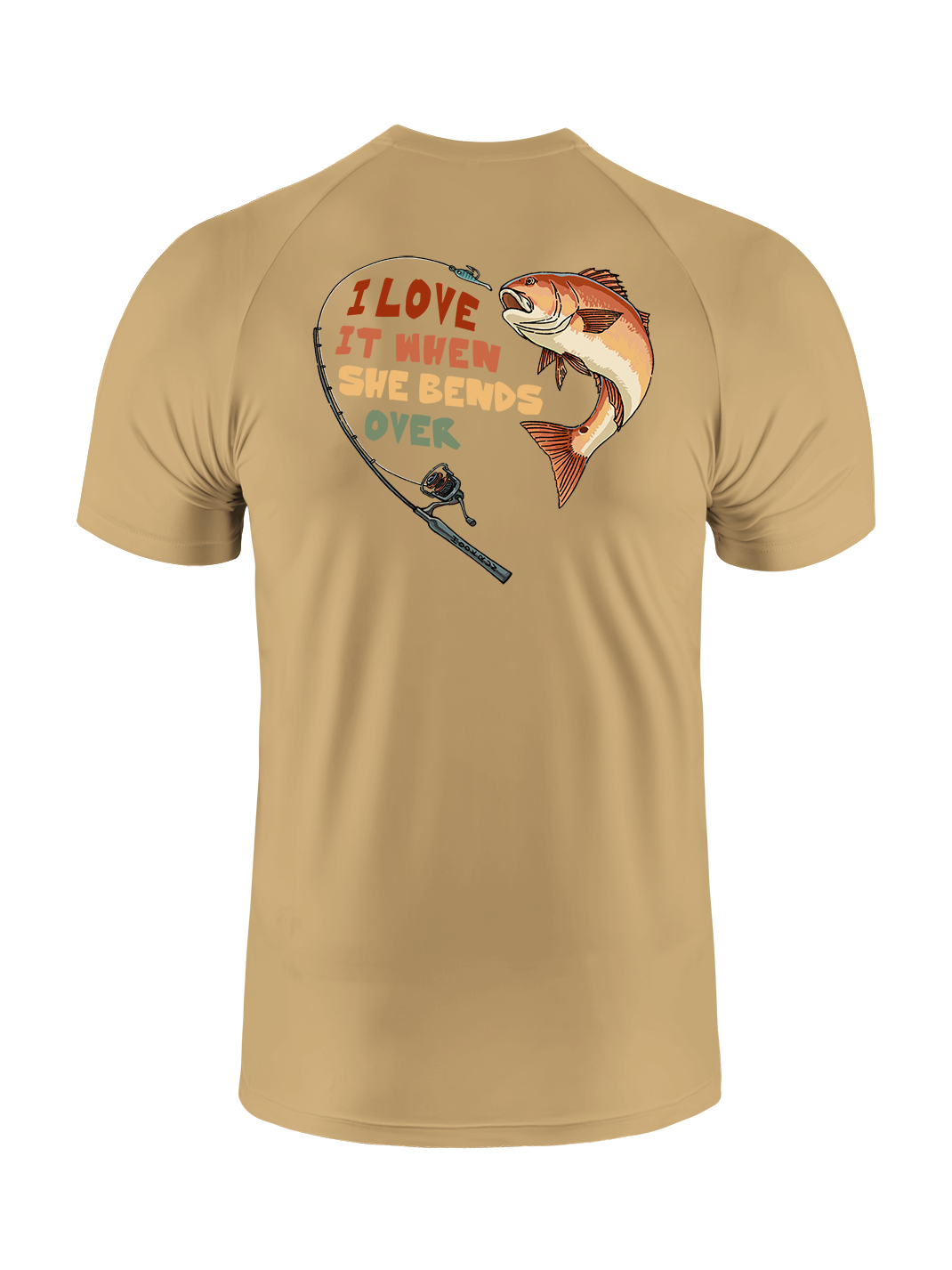 Redfish Rhythm Bend to Love UPF Tee