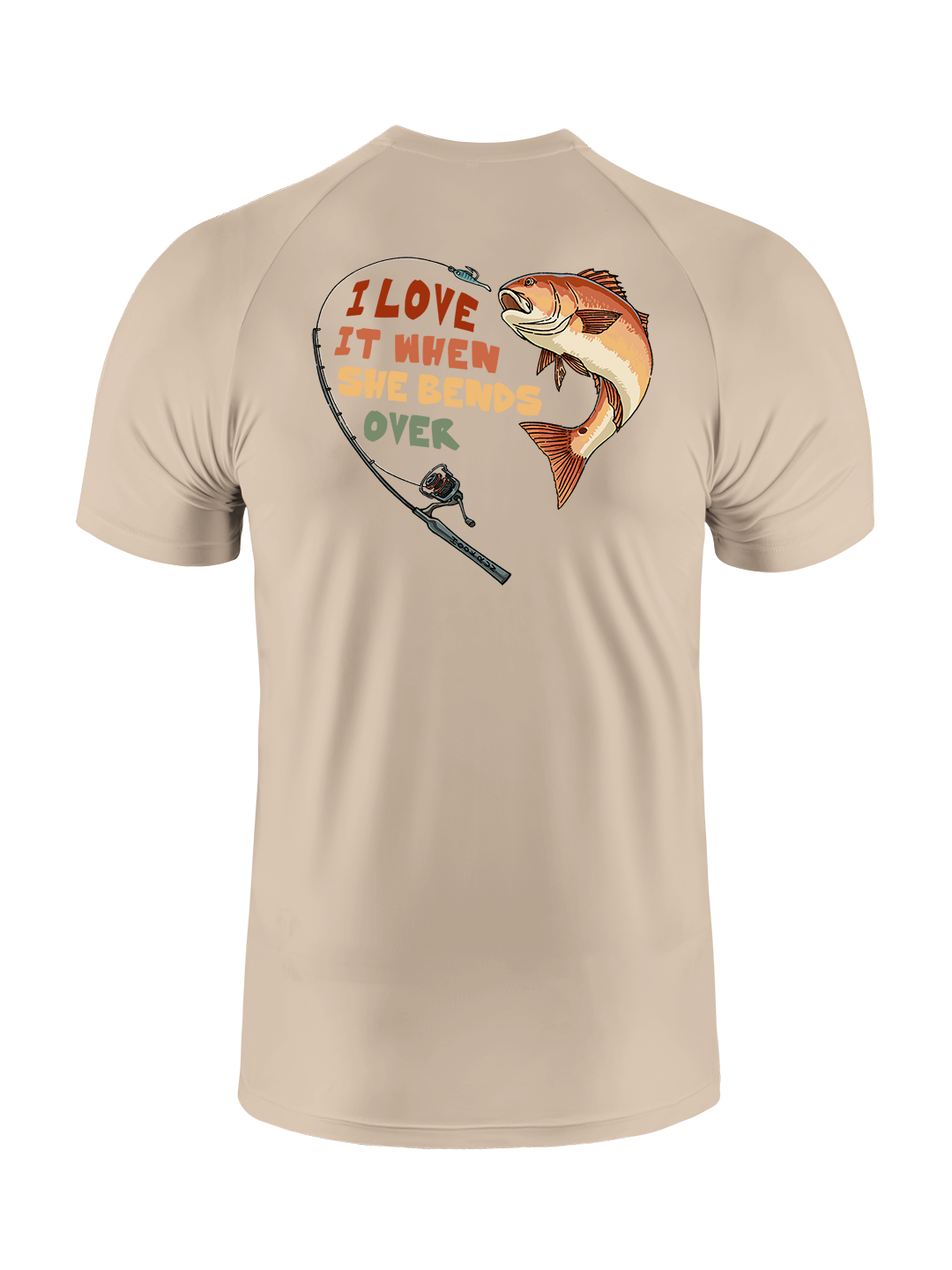 Redfish Rhythm Bend to Love UPF Tee