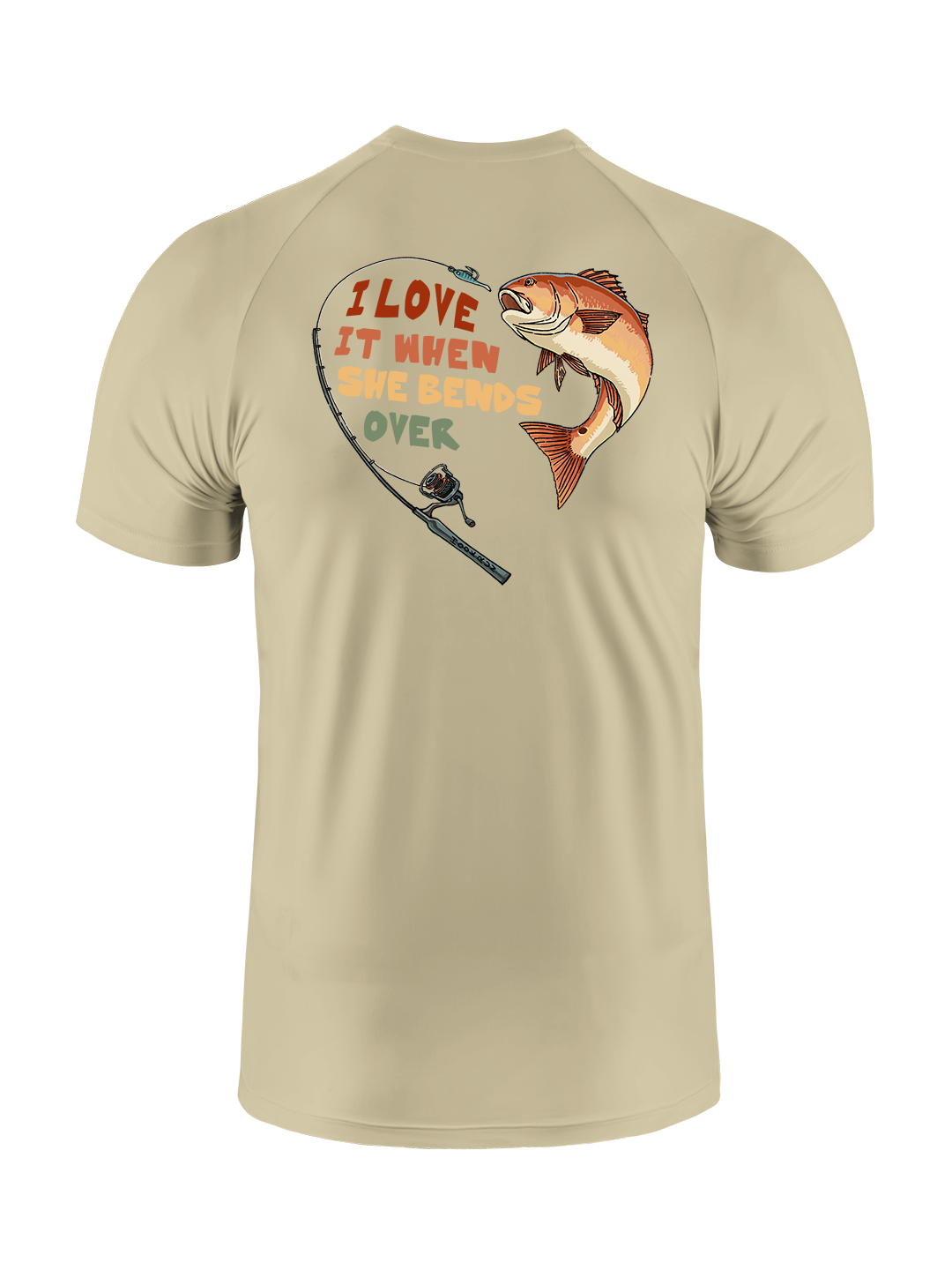 Redfish Rhythm Bend to Love UPF Tee