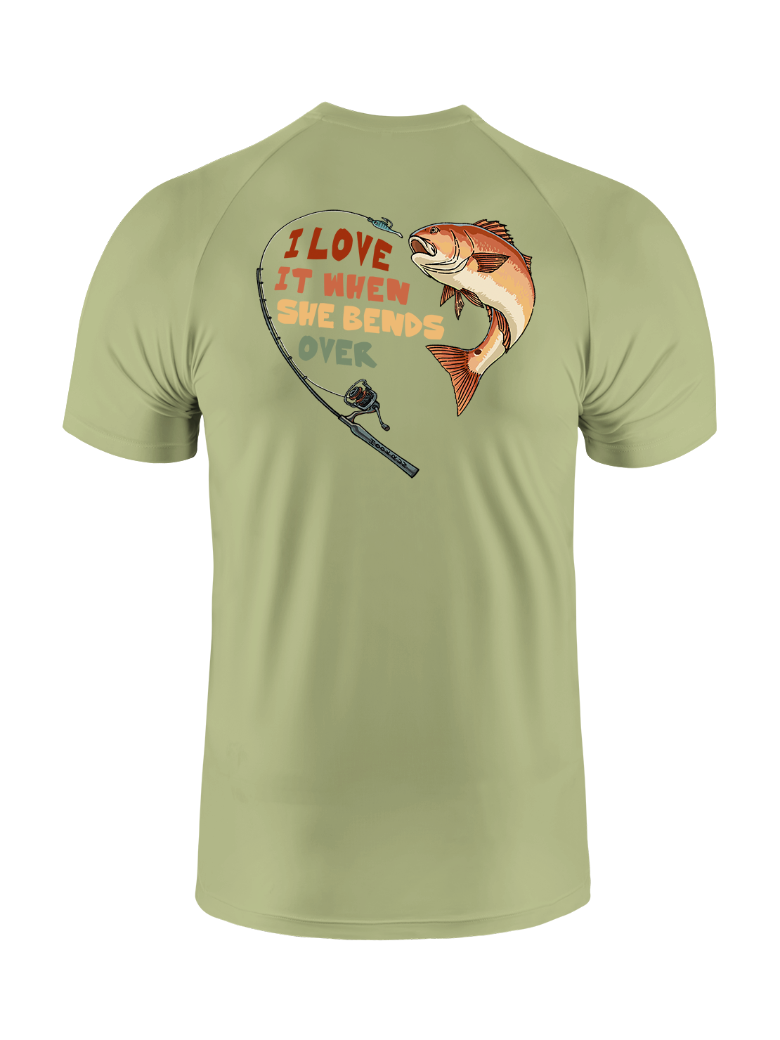 Redfish Rhythm Bend to Love UPF Tee