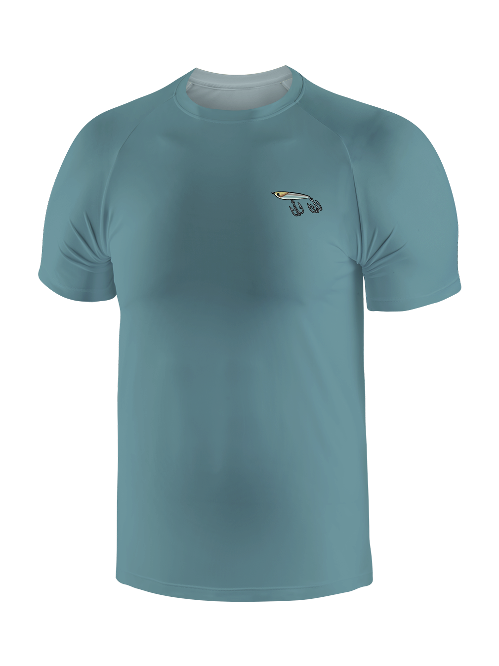 Muskie Madness Jerk and Reel UPF Tee