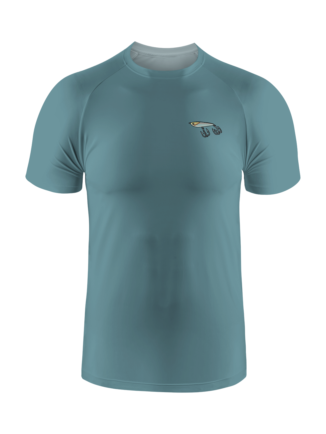Muskie Madness Jerk and Reel UPF Tee