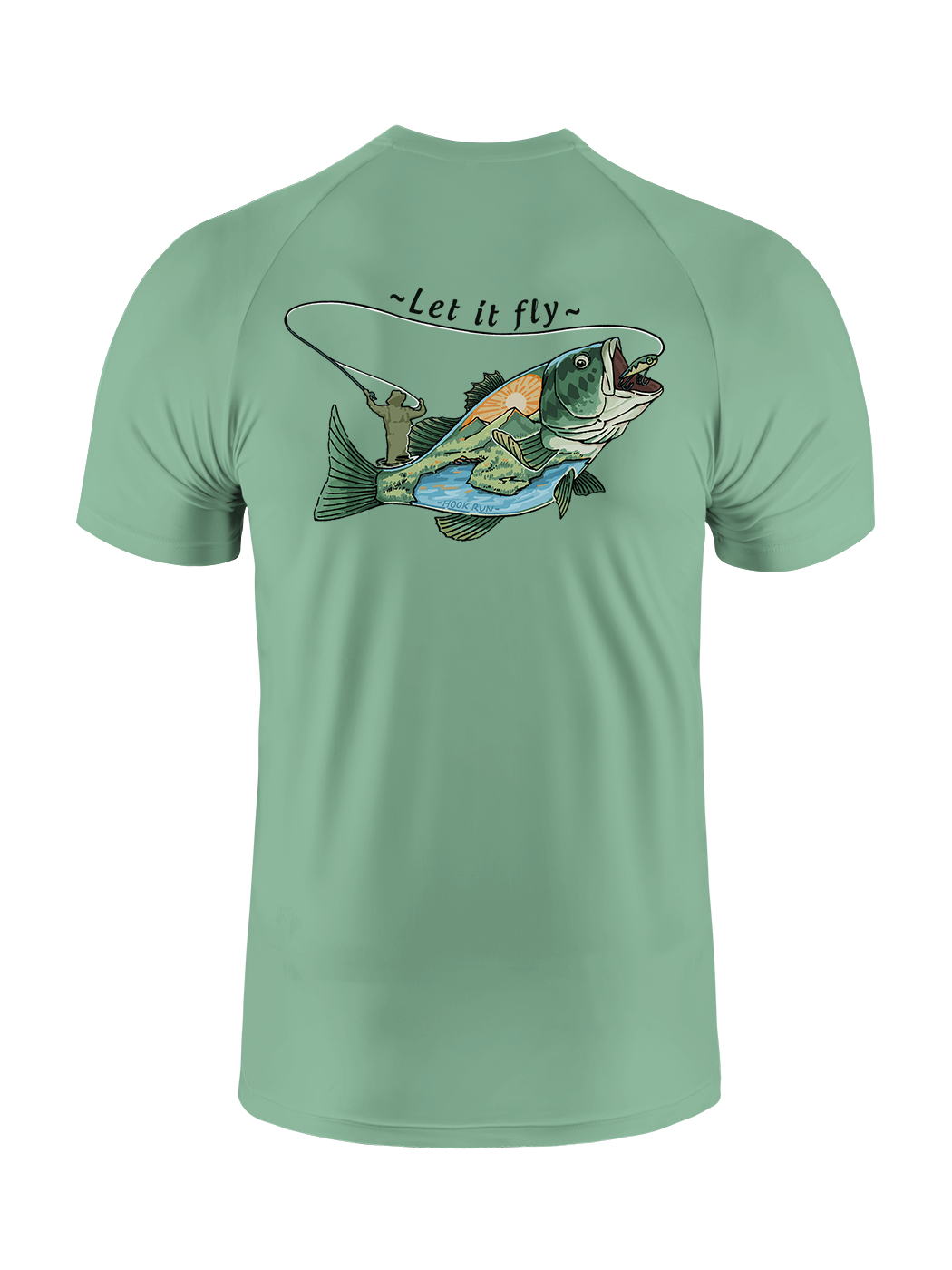 Let It Fly to Freedom UPF Tee