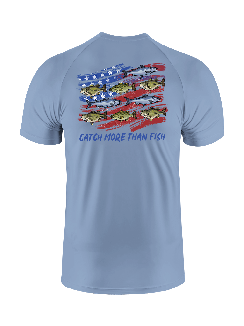 Patriotic Waters Unleashed UPF Tee