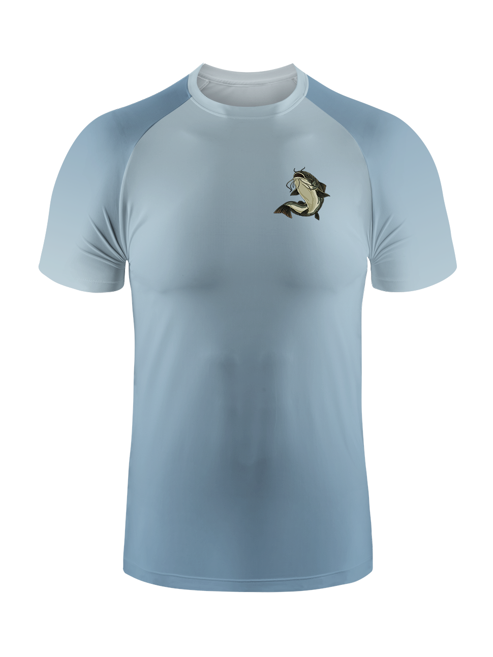 The Catfish Pursuit Gradient Fishing Tee