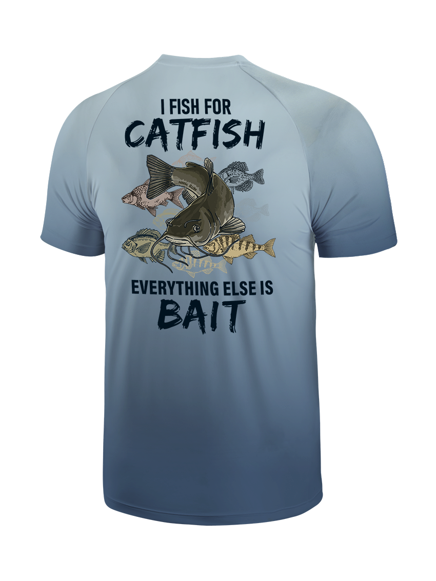 The Catfish Pursuit Gradient Fishing Tee