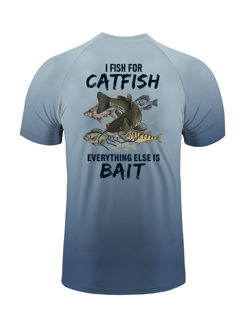 The Catfish Pursuit Gradient Fishing Tee