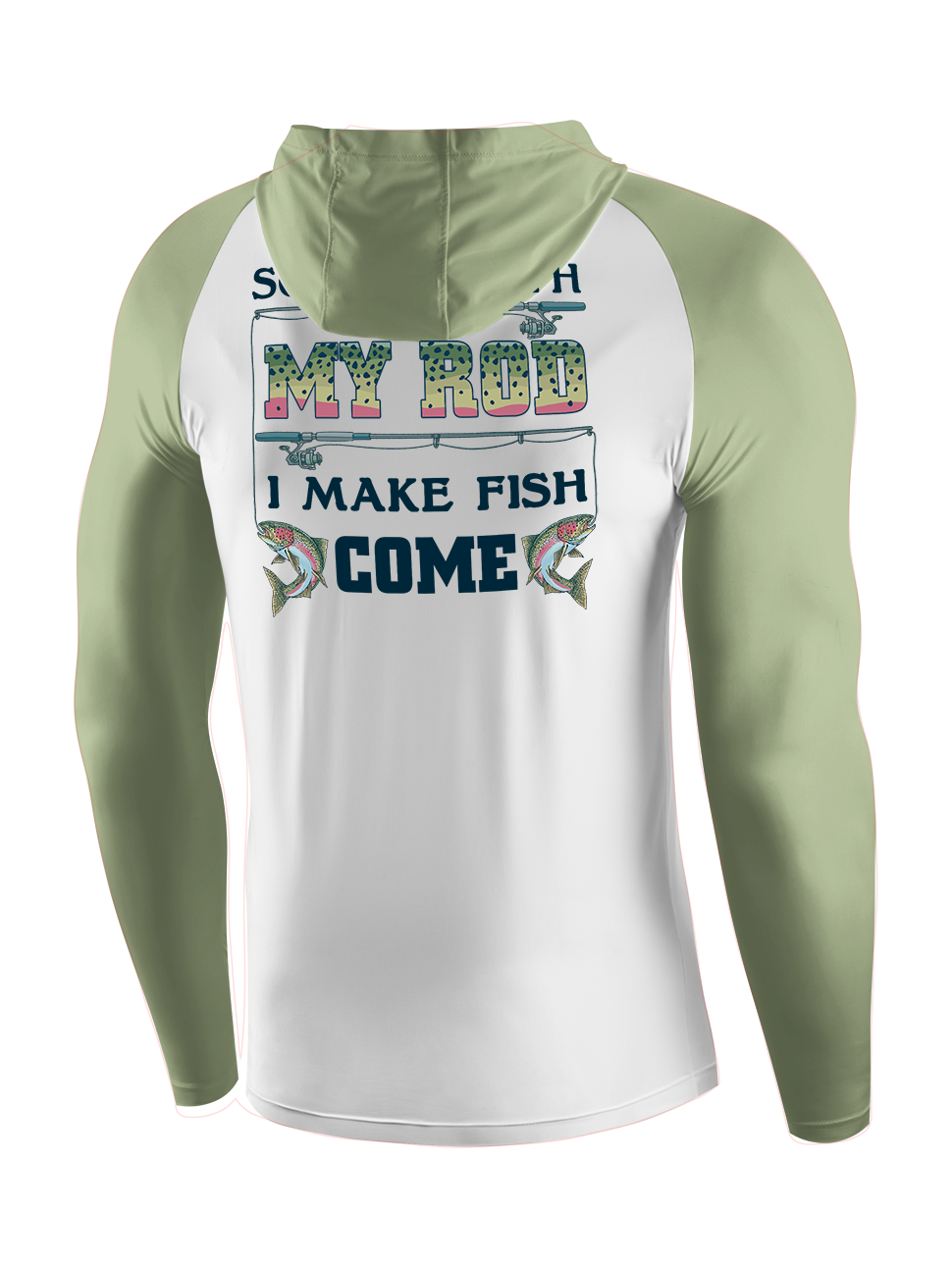 Reel Mastery and Trout UPF Hoodie