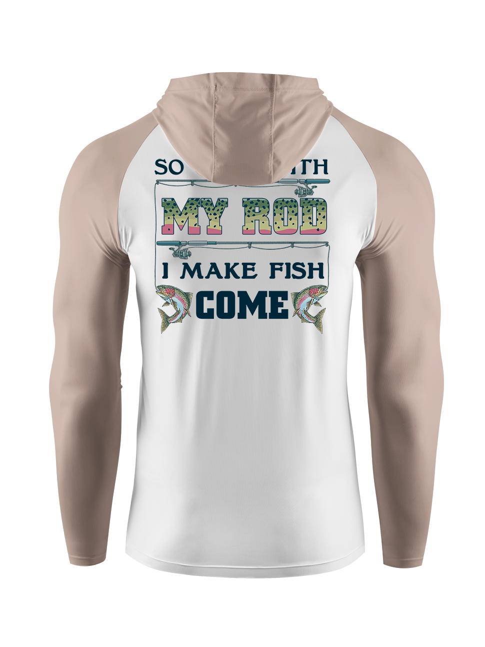 Reel Mastery and Trout UPF Hoodie
