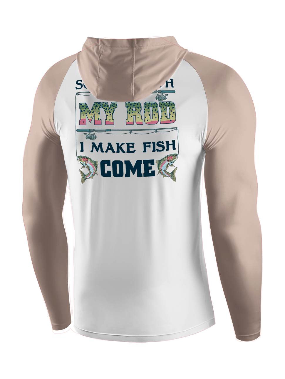 Reel Mastery and Trout UPF Hoodie