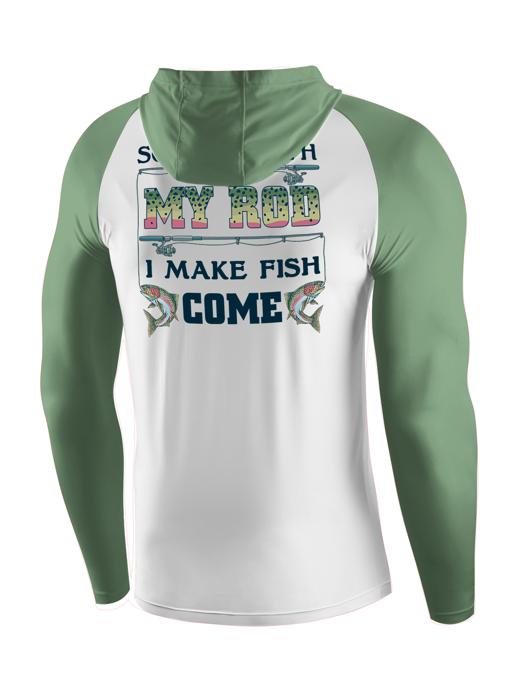 Reel Mastery and Trout UPF Hoodie