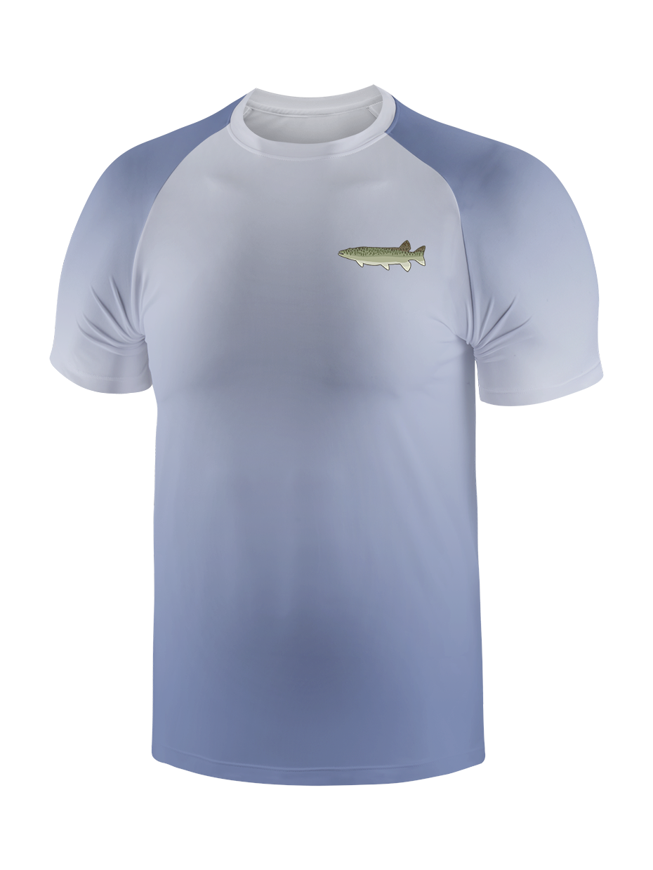 Big Catch Wisdom Gradient Fishing Tee