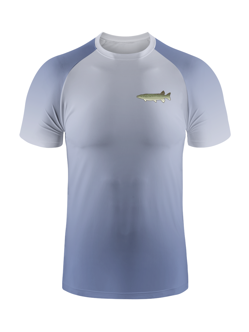Big Catch Wisdom Gradient Fishing Tee