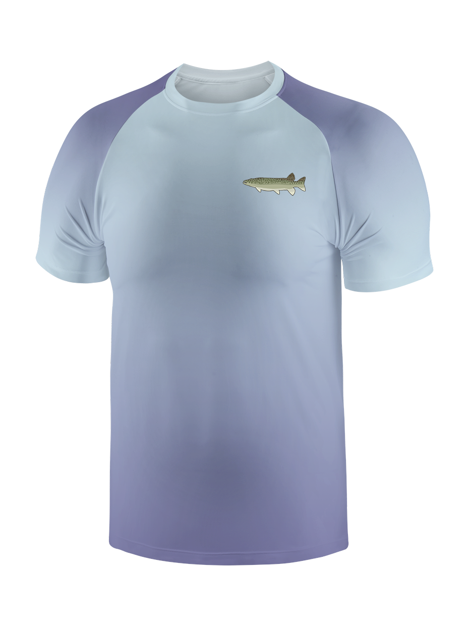 Big Catch Wisdom Gradient Fishing Tee
