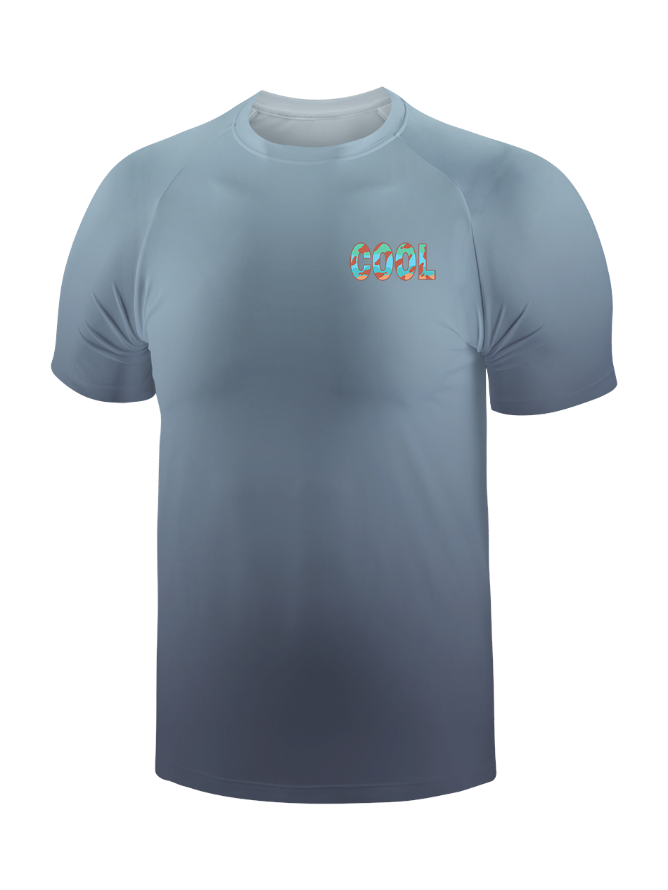 Reel Cool Papa Gradient Fishing Tee
