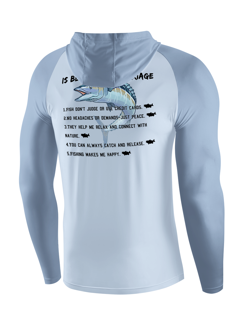 The Angler's Truth UPF Hoodie