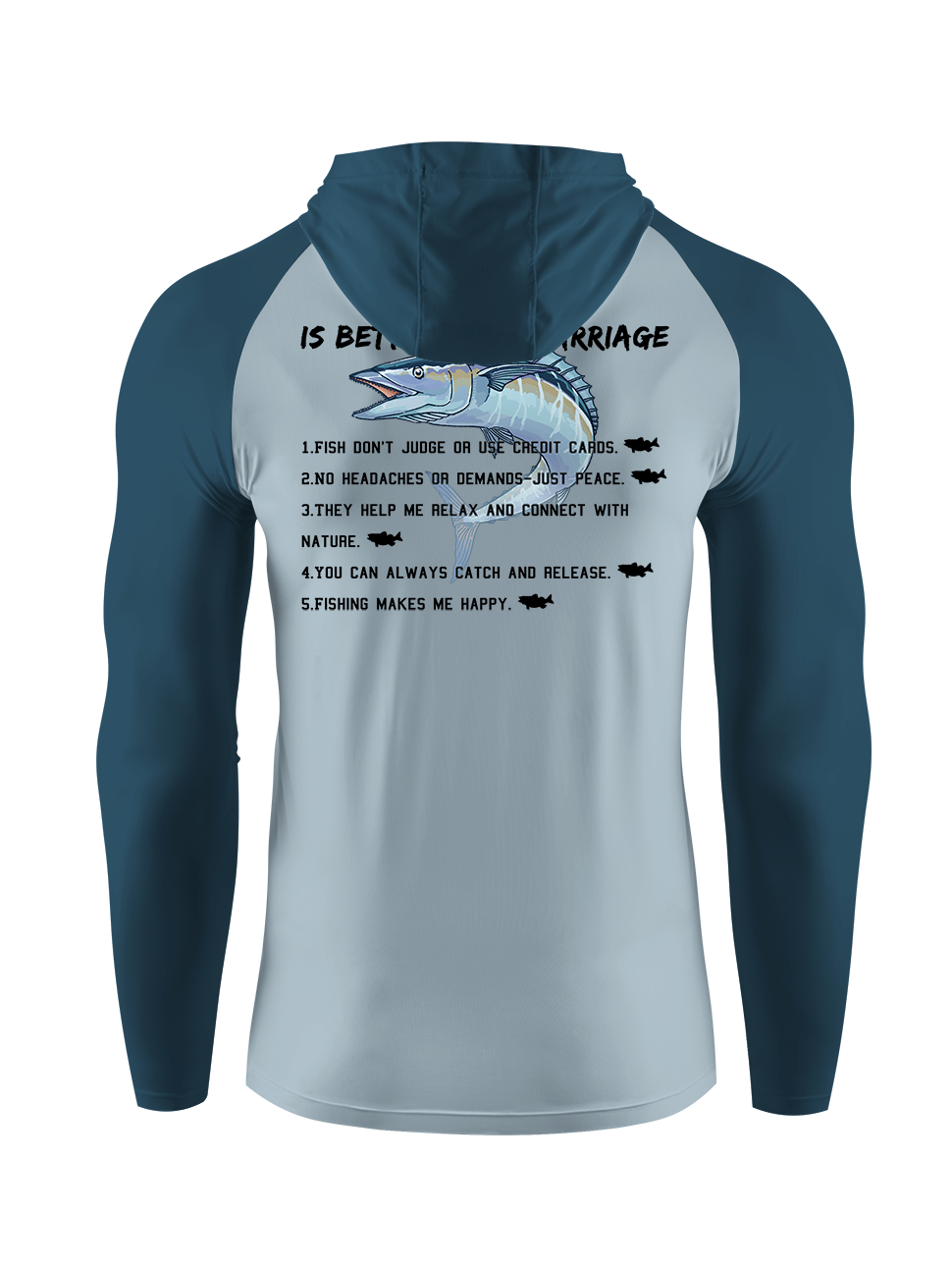 The Angler's Truth UPF Hoodie