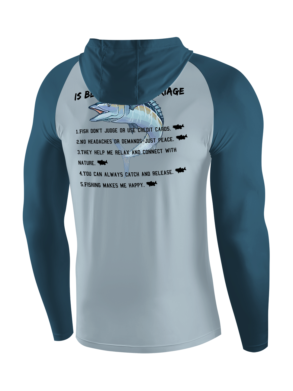 The Angler's Truth UPF Hoodie