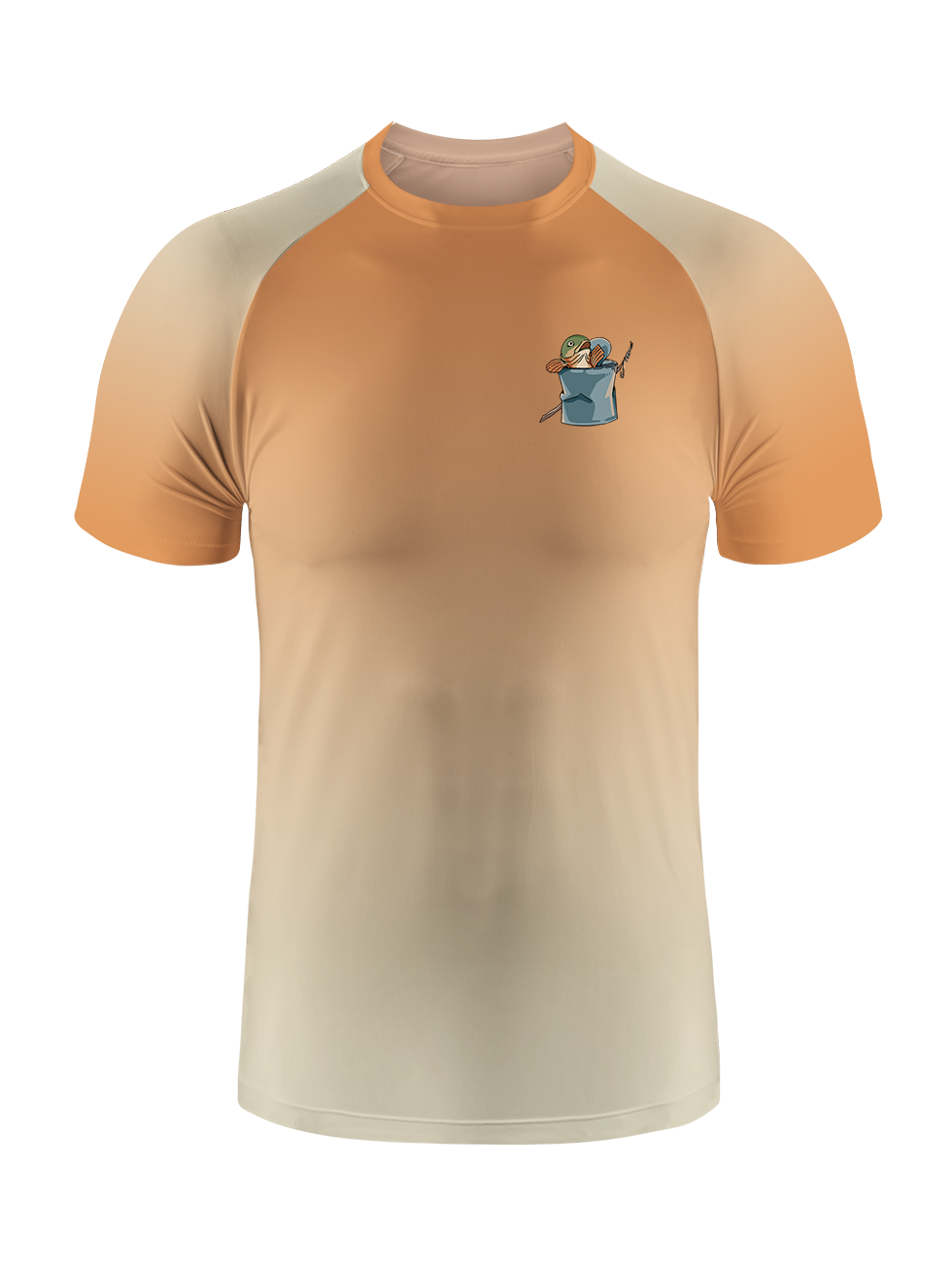 Professional Master Baiter Gradient Fishing Tee